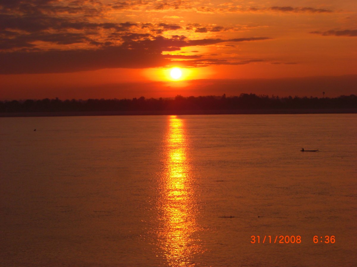 Sunset over river, Cambodia.jpg