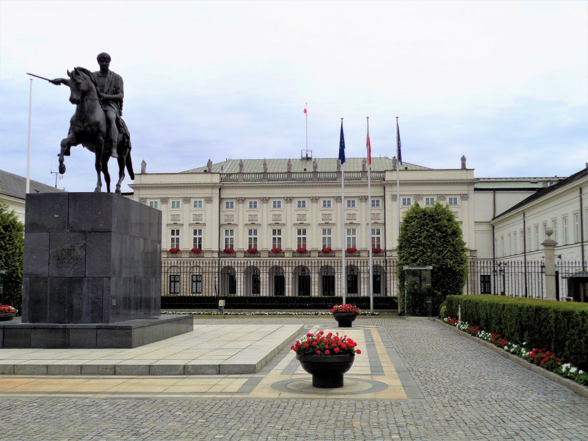 Warsaw, Krakowskie Przedmieście 46 (Presidential Palace).JPG