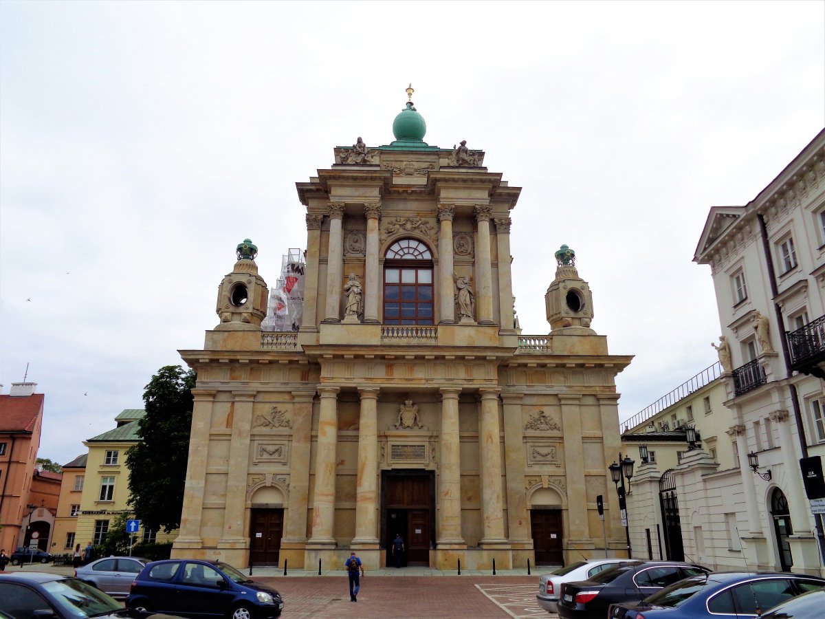 Warsaw, Krakowskie Przedmieście 54 (Carmelite Church).JPG