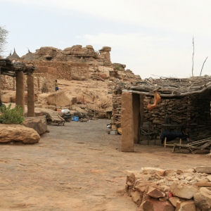 Το...ξενοδοχείο μας.
Xώρα των Dogon (UNESCO)