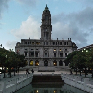 Avenida dos Aliados - City Hall of Porto