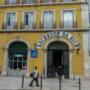 Elevador da Bica - Rua de São Paulo