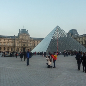 The Louvre Palace & Pyramid