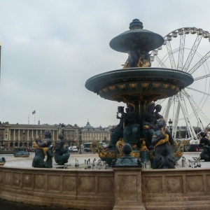 La fontaine des Fleuves, Place de la Concorde