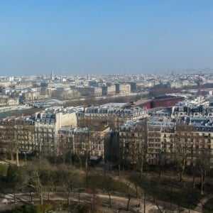 View from Tour Eiffel - 1st floor