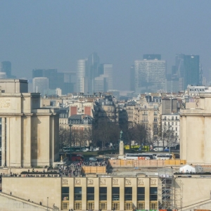 Trocadero from Tour Eiffel - 1st floor