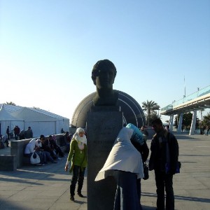 Alexander the Great at the Library of Alexandria