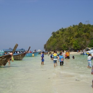 Tup Island (ενώ η παλίρροια έχει αρχίσει)