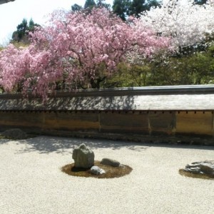 Ο ζεν κήπος του ναού Ryoan-ji, Kyoto