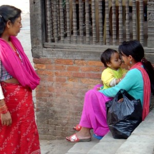 Mother and Child (Nepal, Kathmandu)