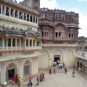 στο καστρο της Jodhpur