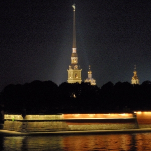 ST.PETER&PAUL CATHEDRAL BY NIGHT