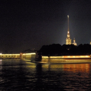 PETER&PAUL FORTRESS BY NIGHT