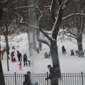 berlin in snow