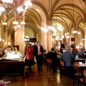 Central cafe in Vienna