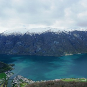 Naeroyfjord από το viewpoint