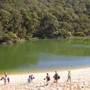 Fraser island, Lake Wabby