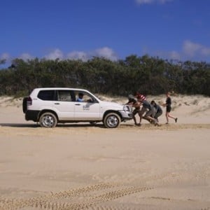 Fraser Island, κολλημένοι στην άμμο