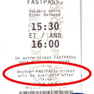 FASTPASS στη Disneyland