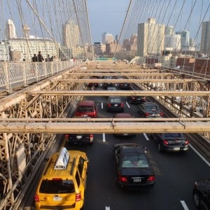 Traffic στην Brooklyn bridge