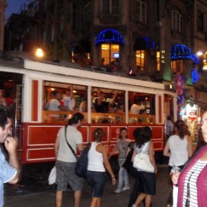 Το τραμ στην Istiklal