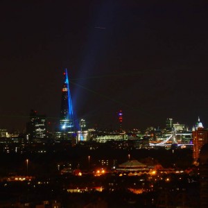 Shard Laser Show