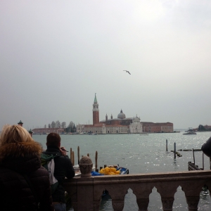 Απέναντι το San Giorgio Maggiore...