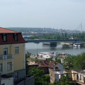 Η θέα από το φρούριο Kalemegdan