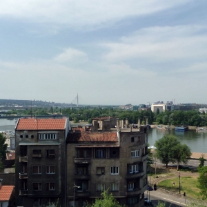 Η θέα από το φρούριο Kalemegdan