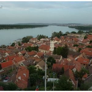 Η θέα από τον Πύργο της χιλιετίας, Gardoš - Zemun