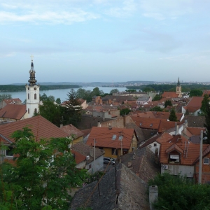 Η θέα από τον Πύργο της χιλιετίας, Gardoš - Zemun