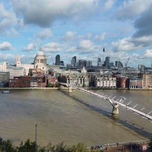 η θέα απο την Tate Modern