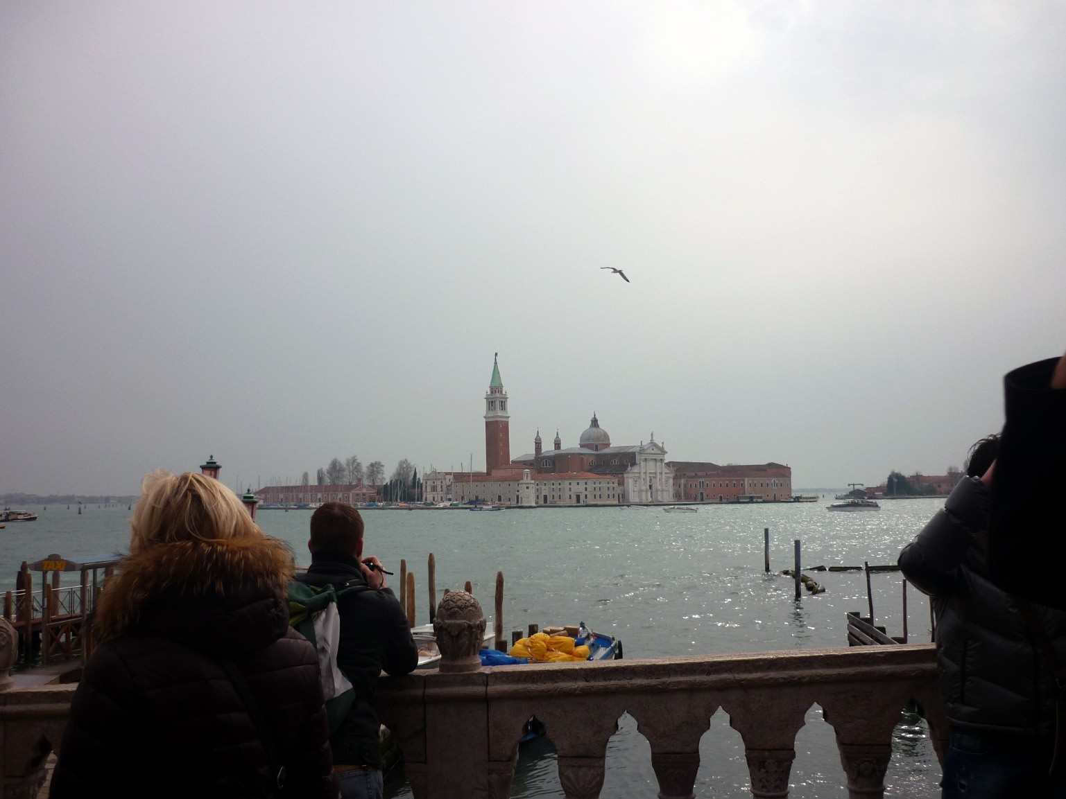 Απέναντι το San Giorgio Maggiore...