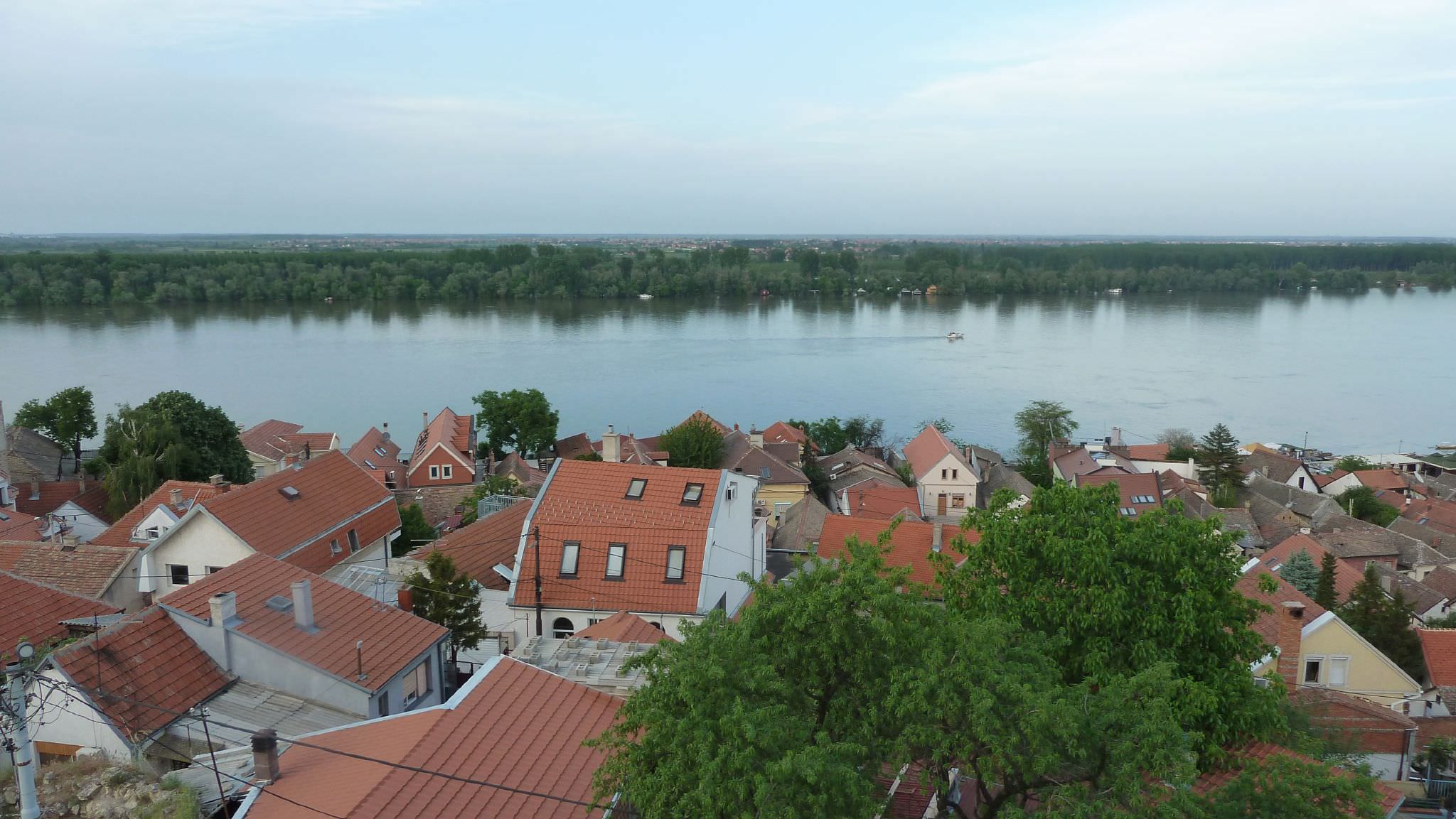 Η θέα από τον Πύργο της χιλιετίας, Gardoš - Zemun