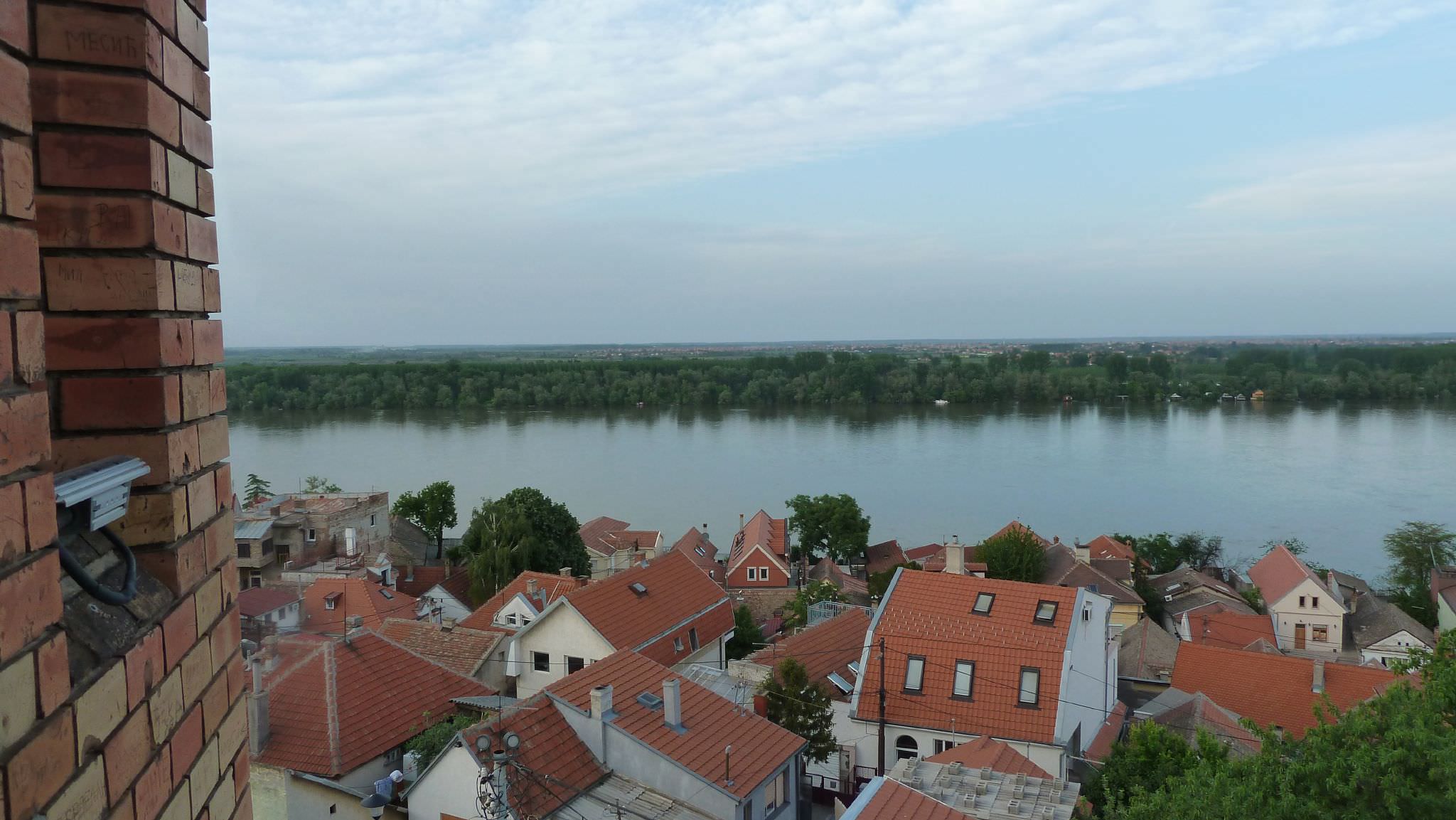 Η θέα από τον Πύργο της χιλιετίας, Gardoš - Zemun