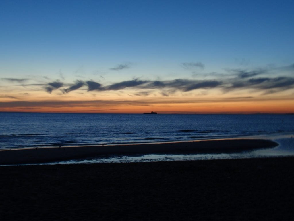 Μελβούρνη. Ηλιοβασίλεμα στην παραλία St Kilda.