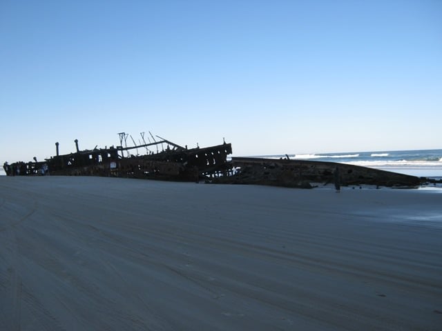 Ναυάγιο Maheno,Fraser Island