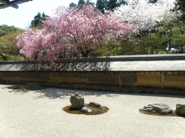 Ο ζεν κήπος του ναού Ryoan-ji, Kyoto