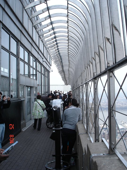 Στο Observation deck του Empire State Building