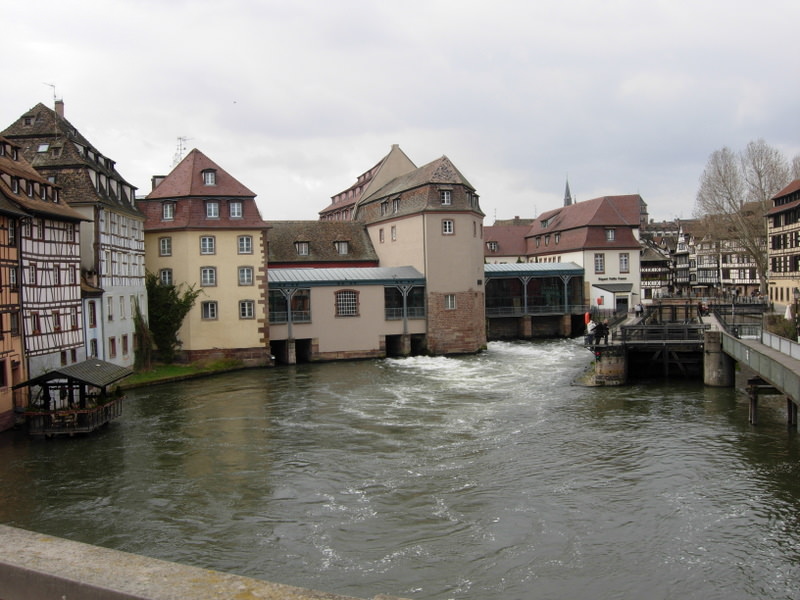 Στρασβούργο-Υψομετρικές αλλαγές του νερού