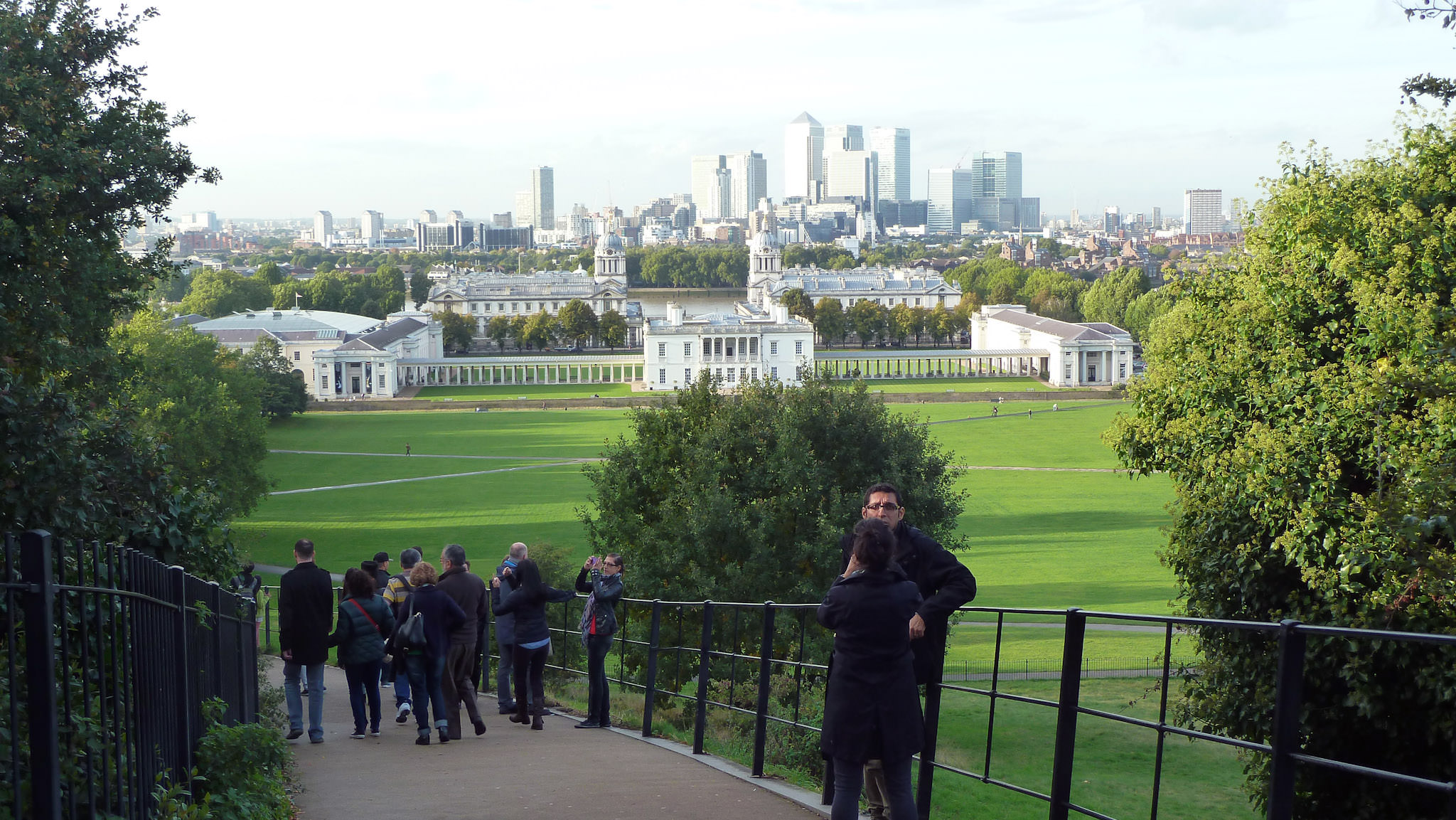 Το Canary Wharf από Greenwich