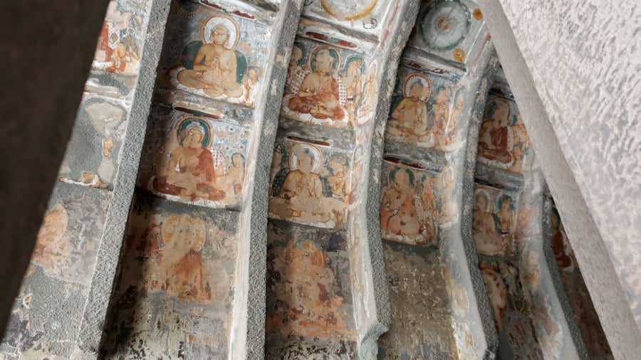 Ajanta caves, Maharashtra
Μνημείο Πaγκόσμιας Πολιτιστiκής Kληρονομιάς της UNESCO