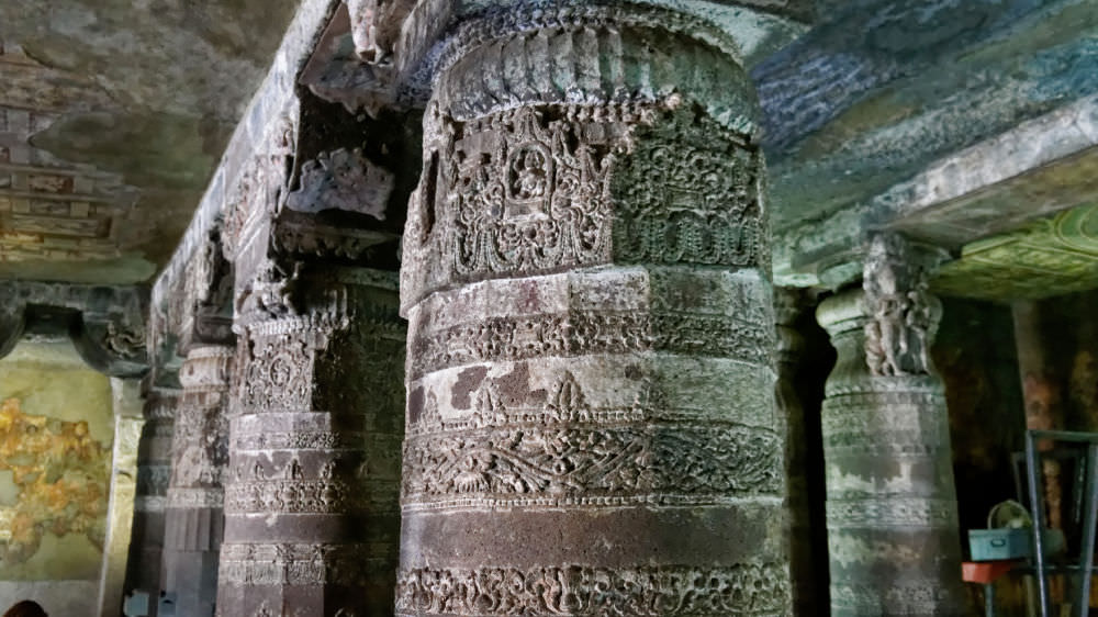 Ajanta caves, Maharashtra
Μνημείο Πaγκόσμιας Πολιτιστiκής Kληρονομιάς της UNESCO