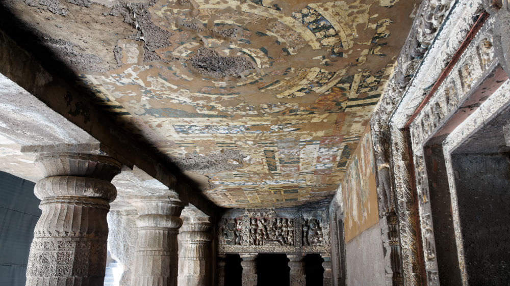 Ajanta caves, Maharashtra
Μνημείο Πaγκόσμιας Πολιτιστiκής Kληρονομιάς της UNESCO