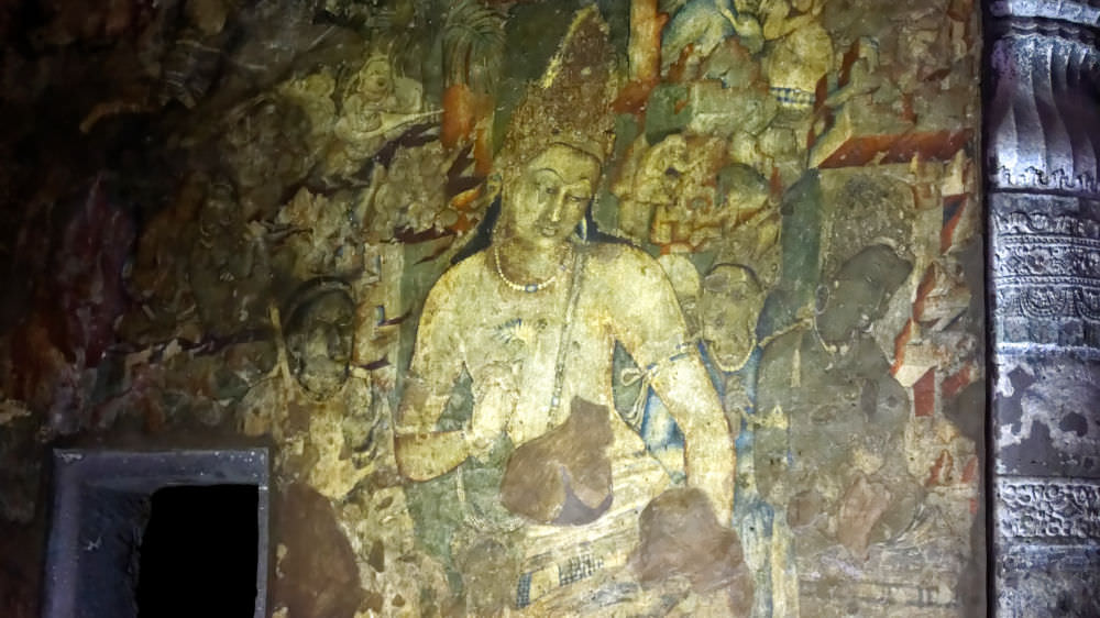 Ajanta caves, Maharashtra
Μνημείο Πaγκόσμιας Πολιτιστiκής Kληρονομιάς της UNESCO