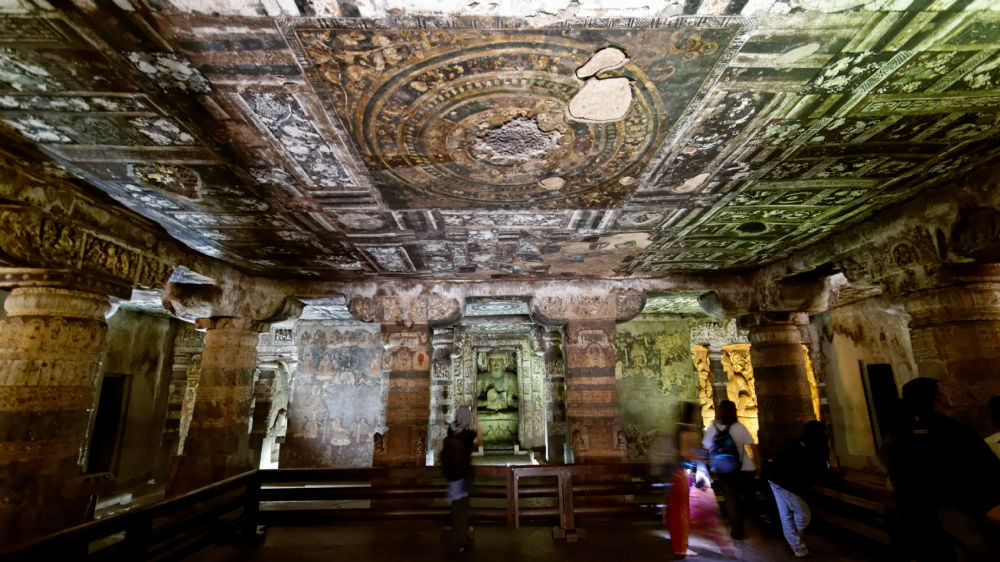 Ajanta caves, Maharashtra
Μνημείο Πaγκόσμιας Πολιτιστiκής Kληρονομιάς της UNESCO