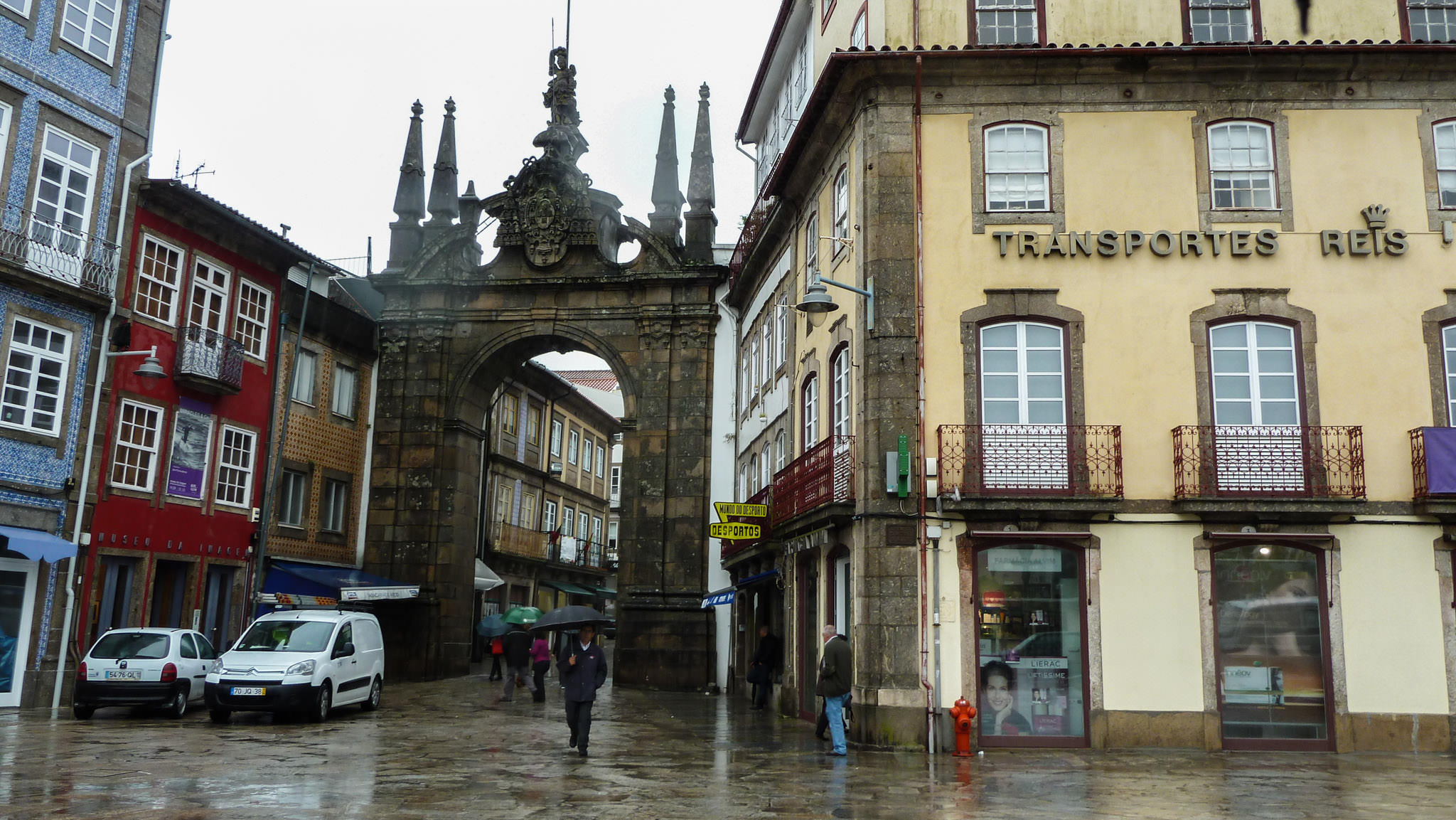 Arco da Porta Nova, Rua Dom Diogo de Sousa - Braga