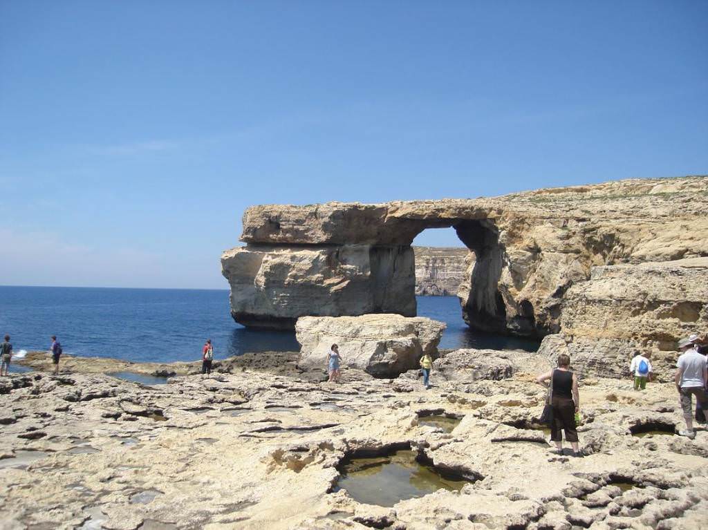 Azure window,Gozo island