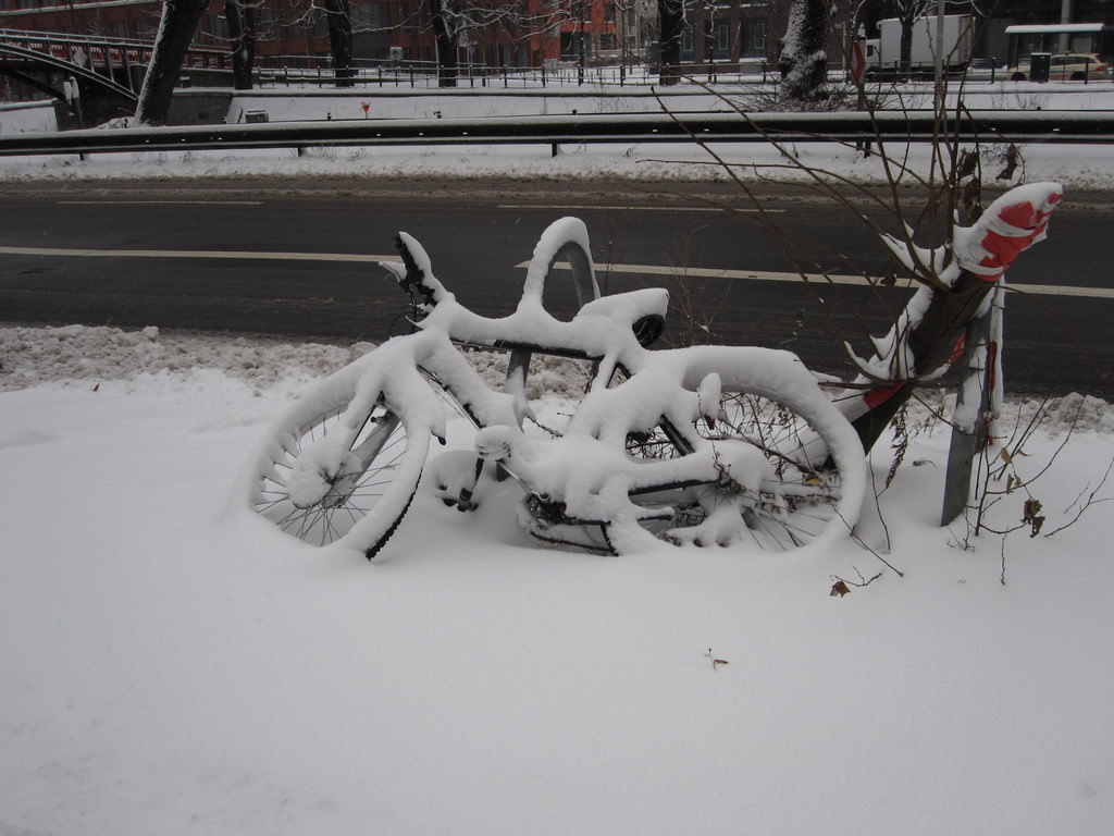 berlin in snow