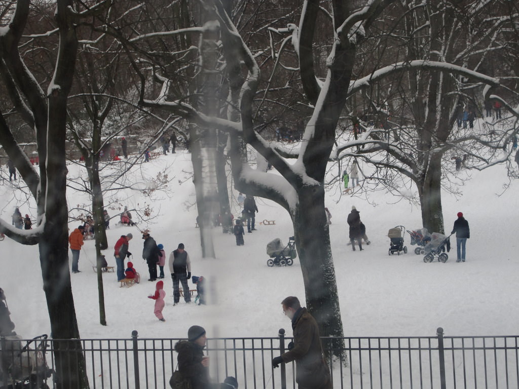 berlin in snow